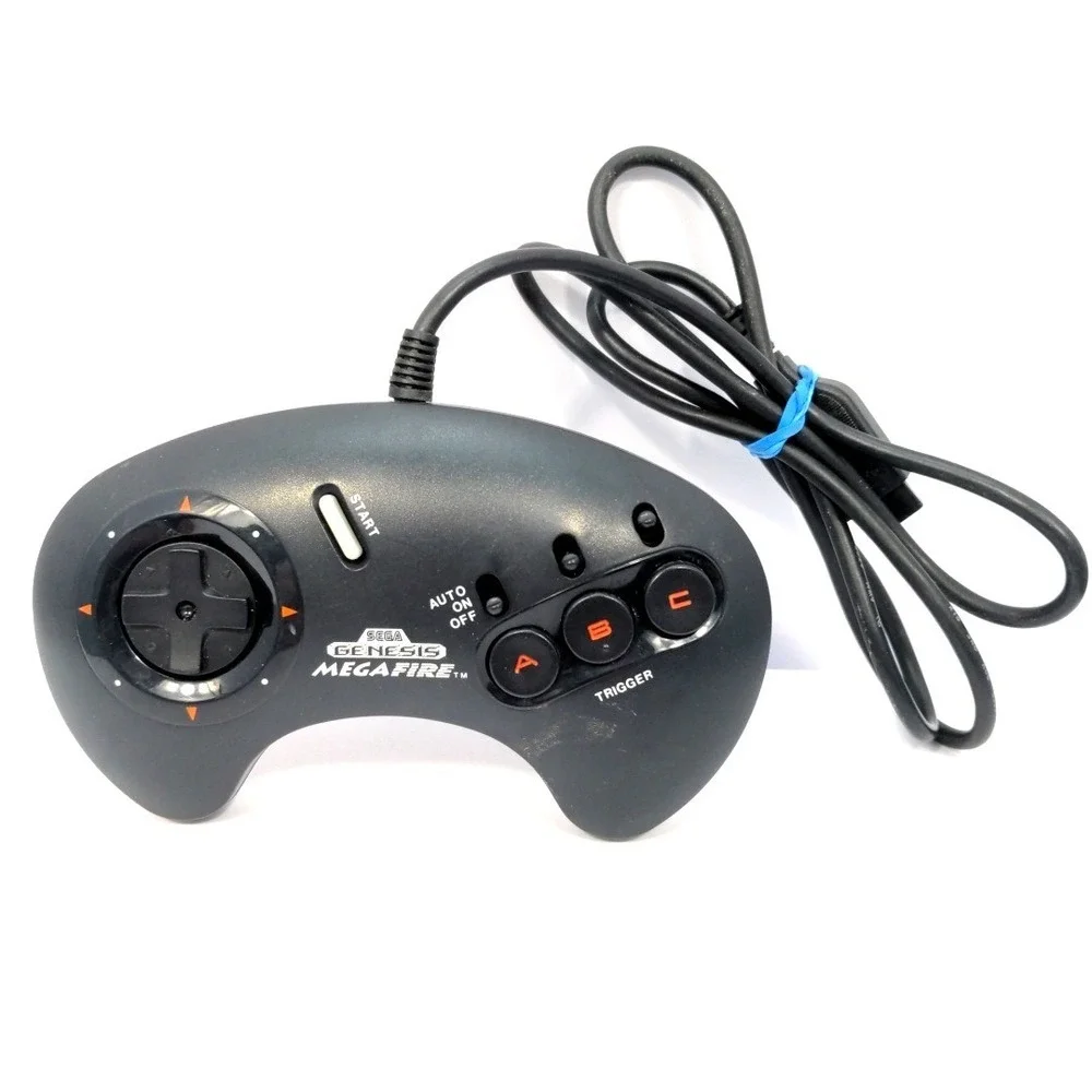 Official VTG 1992 OEM SEGA Genesis MegaFire Model 1657 Turbo Fire 3 Button Pad